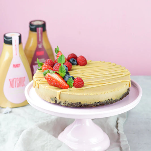 CHOCOLATE MUD CAKE WITH PEANUT BUTTER PANNA COTTA