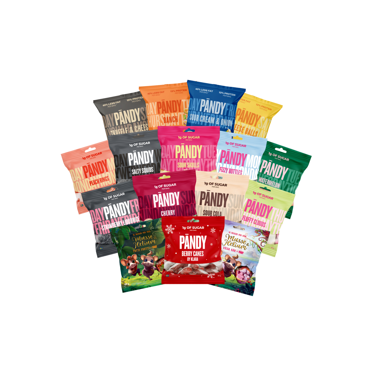 Pändy Monday 2 Sunday Snack Box