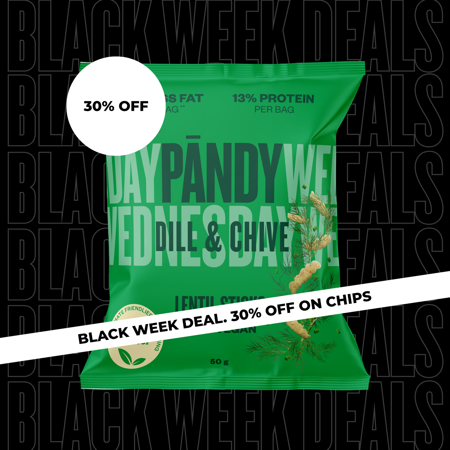 Lentil Sticks Dill & Chive