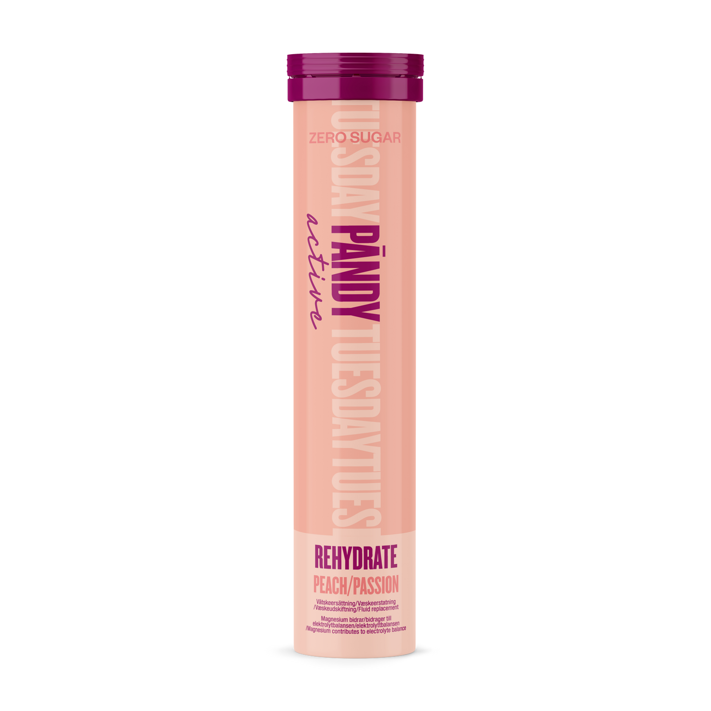 Rehydrate effervescent tablets Peach/Passion Fruit