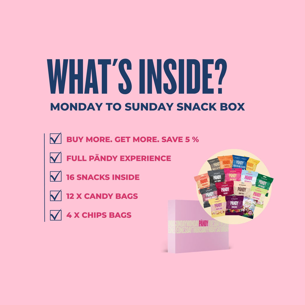 Pändy Monday 2 Sunday Snack Box – PÄNDY