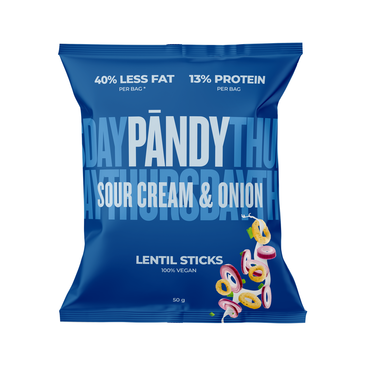 PÄNDY Lentil Rings Sourcream & Onion