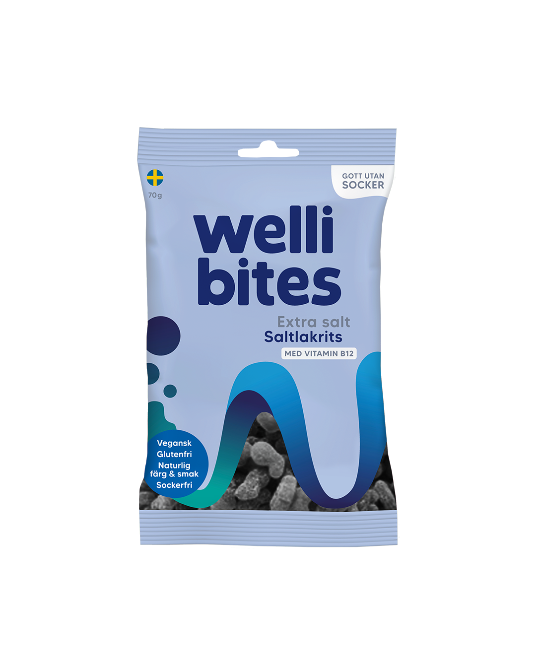 Wellibites Extra Salty Liquorice